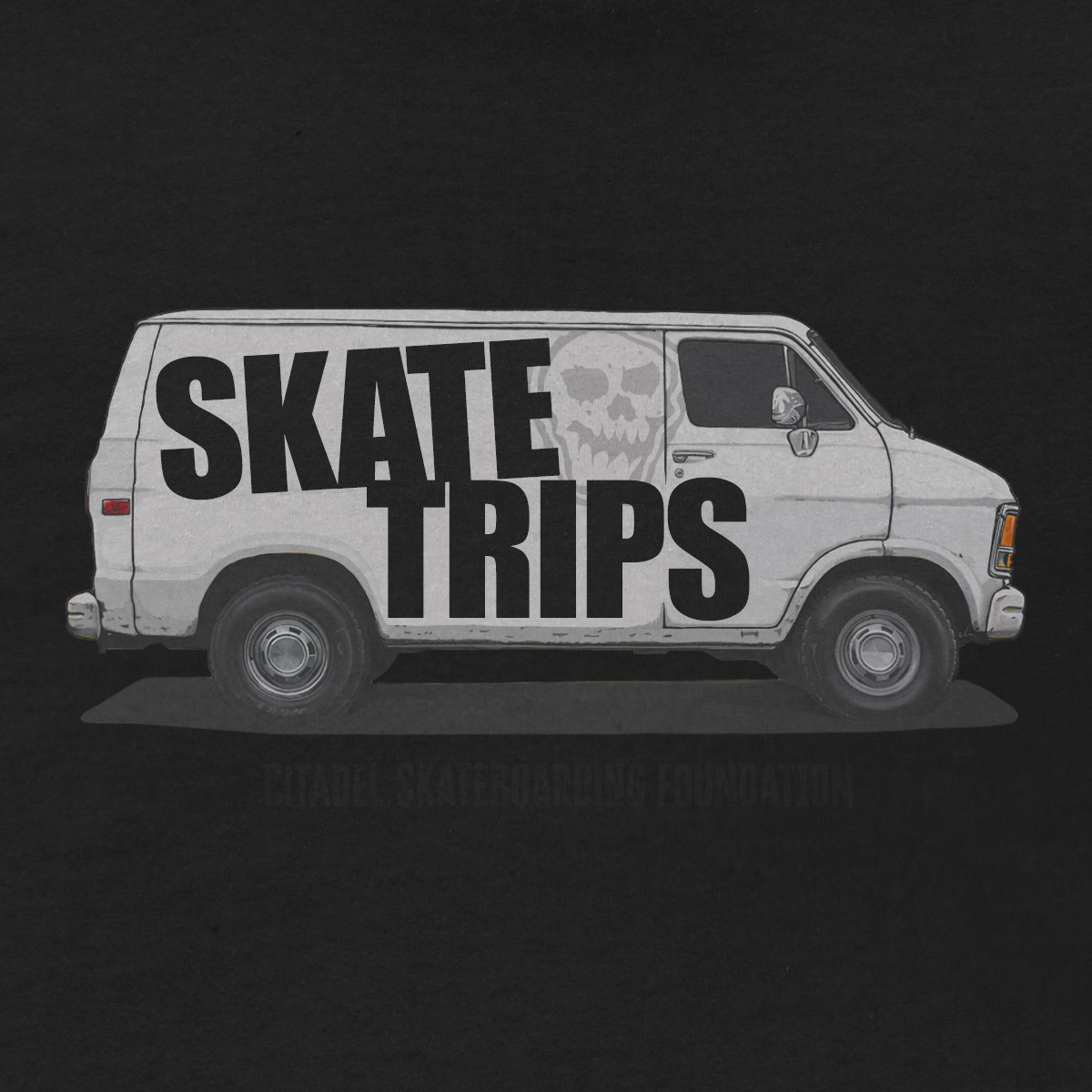 Skate Trips OG Van T-Shirt - Image 13