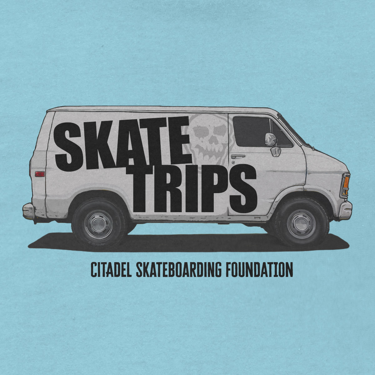 Skate Trips OG Van T-Shirt - Image 8