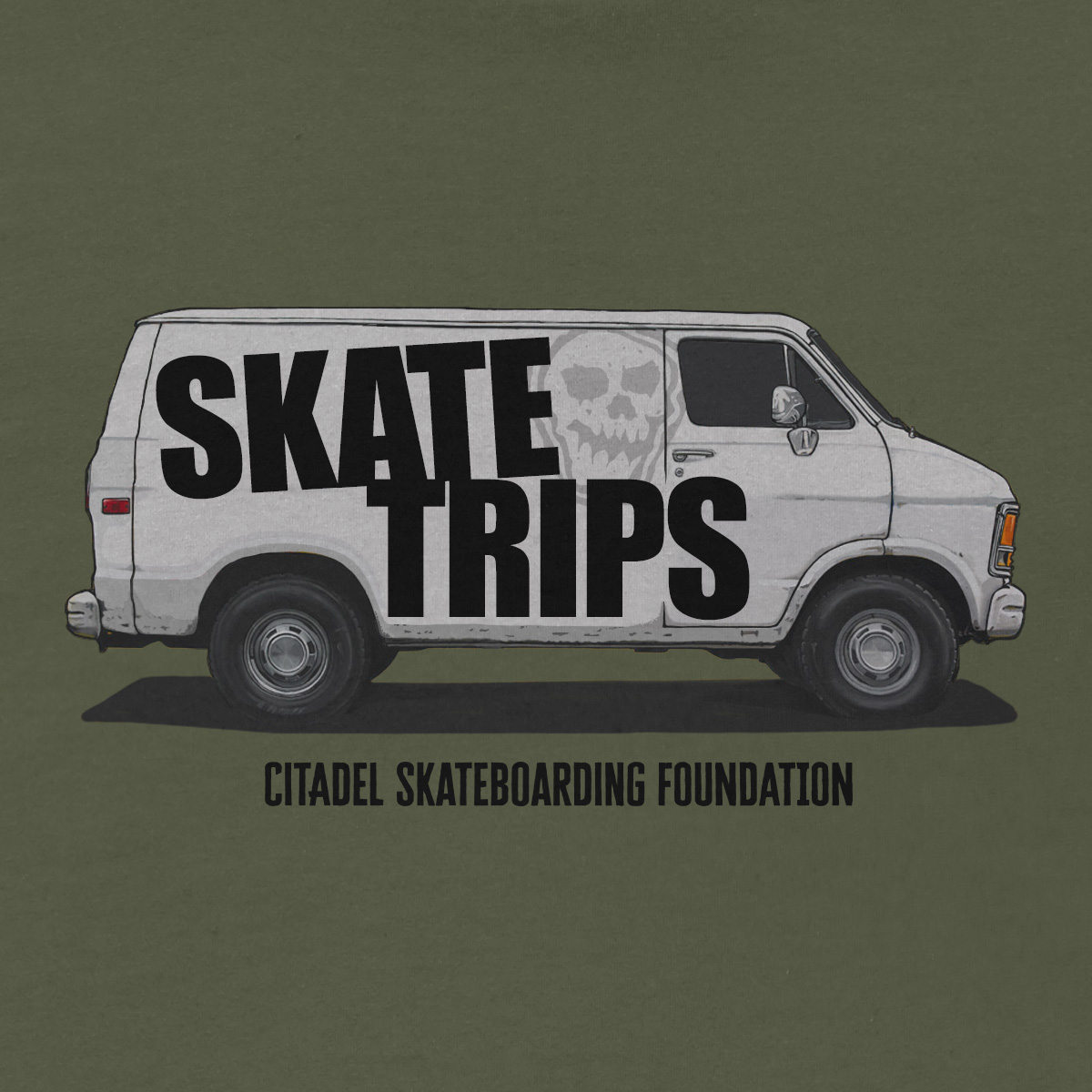 Skate Trips OG Van T-Shirt - Image 15