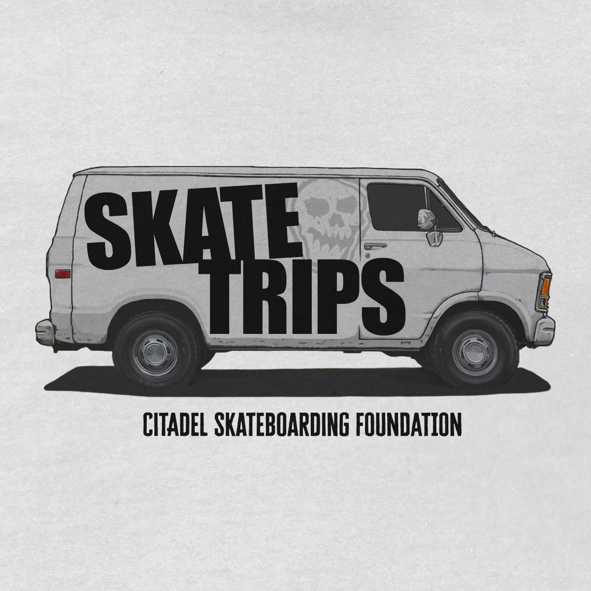 Skate Trips OG Van T-Shirt - Image 11