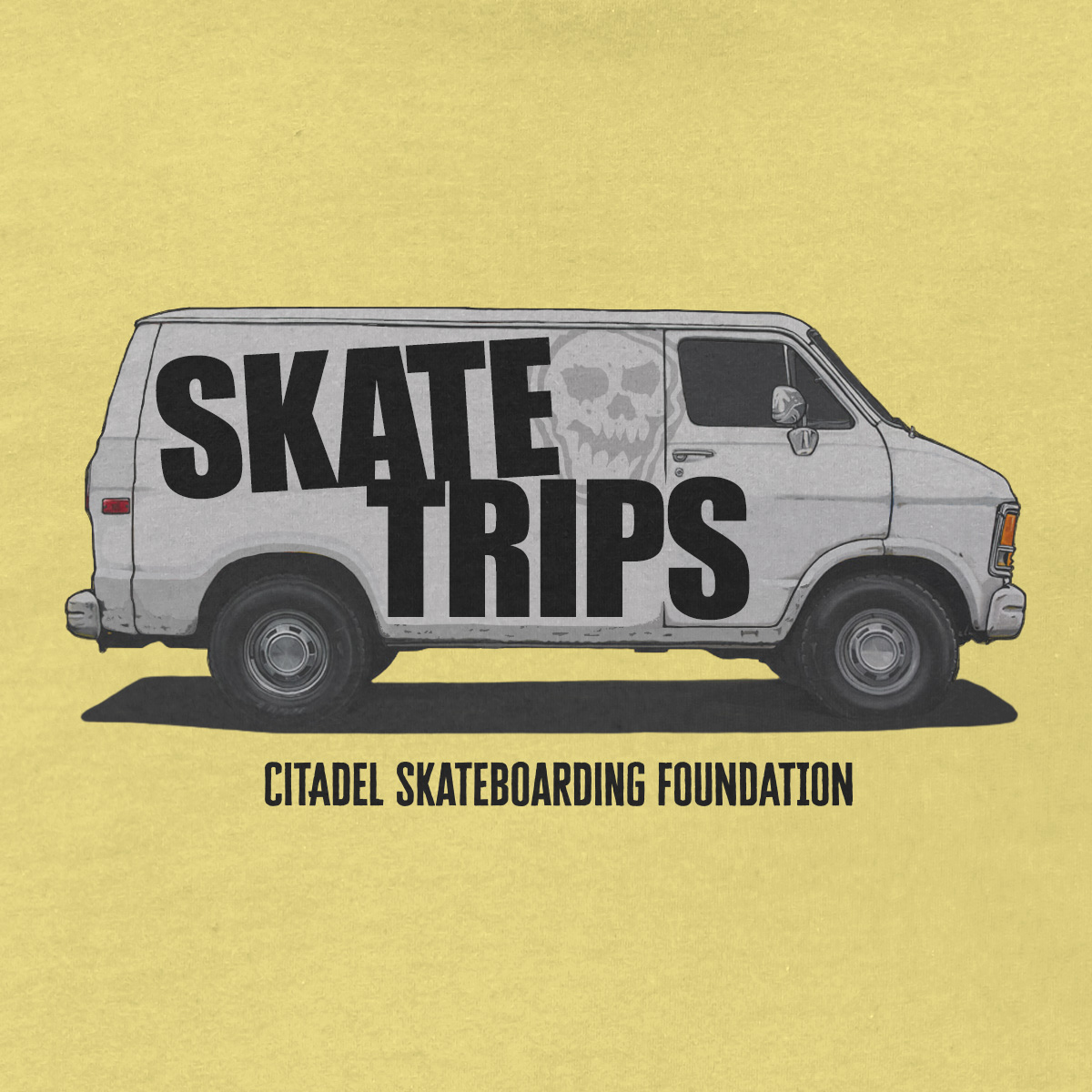 Skate Trips OG Van T-Shirt - Image 5