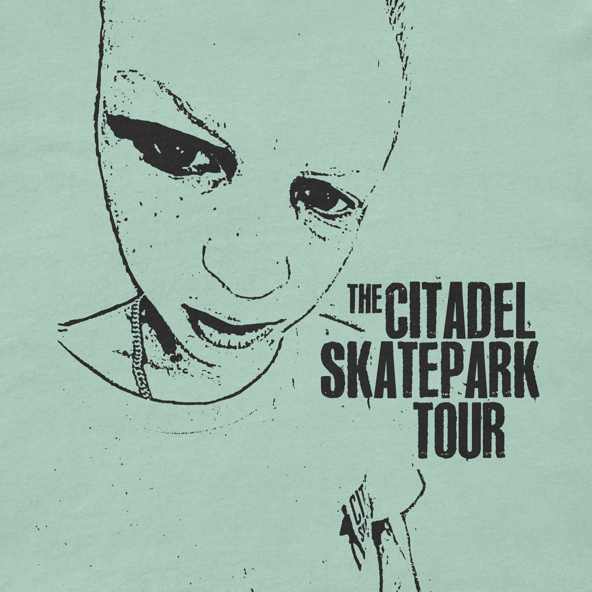 The Citadel Skatepark Tour Chuck '24 T-Shirt - Image 2